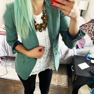 J.Crew Regent Blazer Linen. Size 2.